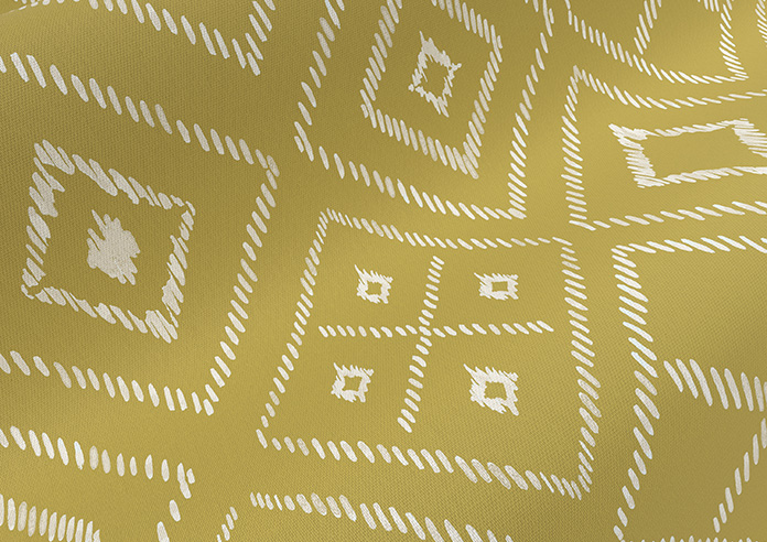 Newquay, Mustard - Twist&Fit Roman Blind - Image 4